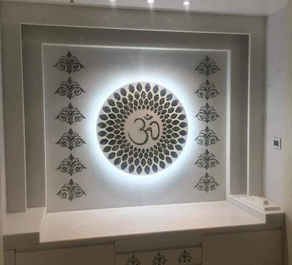MOP Inlay Marble Mandir - Image 3