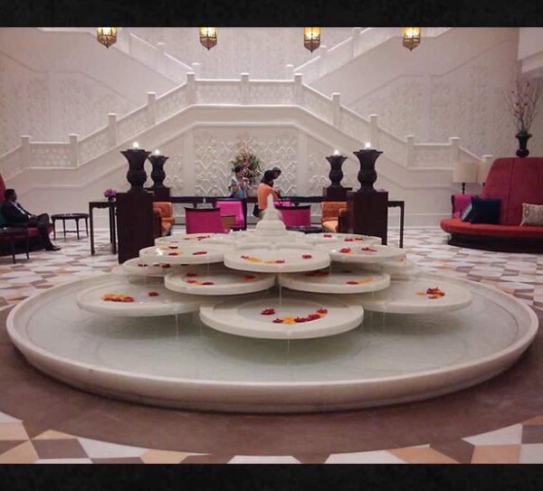 Sophisticated Indian Marble Fountain