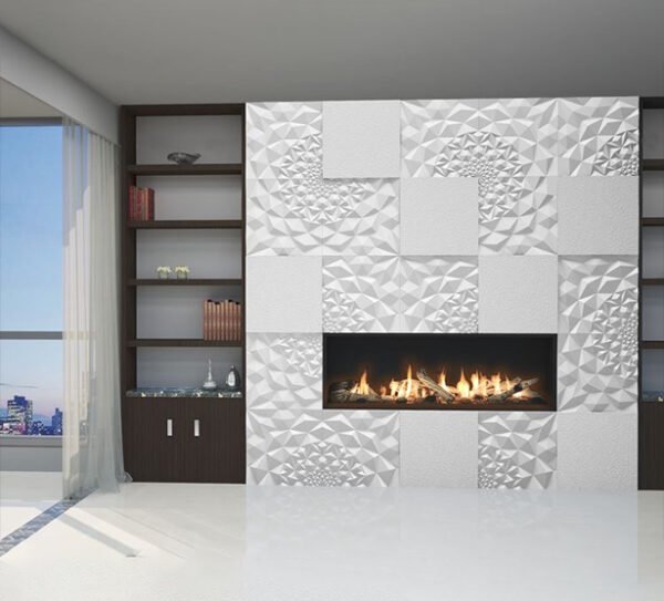 Acrylic Solid Surface (Corian) Fire Place - Image 5