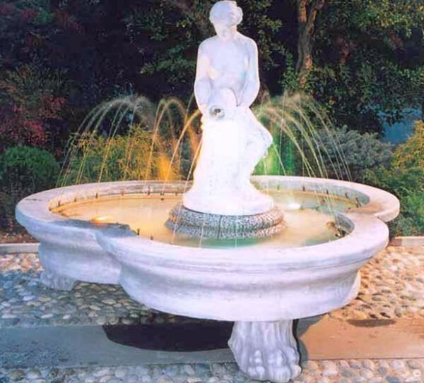 Modern Italian Marble Fountain - Image 3